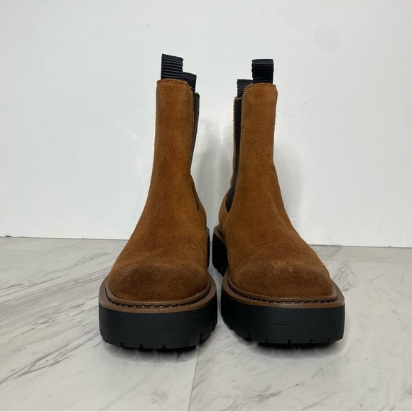 Sam Edelman Laguna Brown Suede Chelsea Boot 5 1/2 M - Picture 2 of 16
